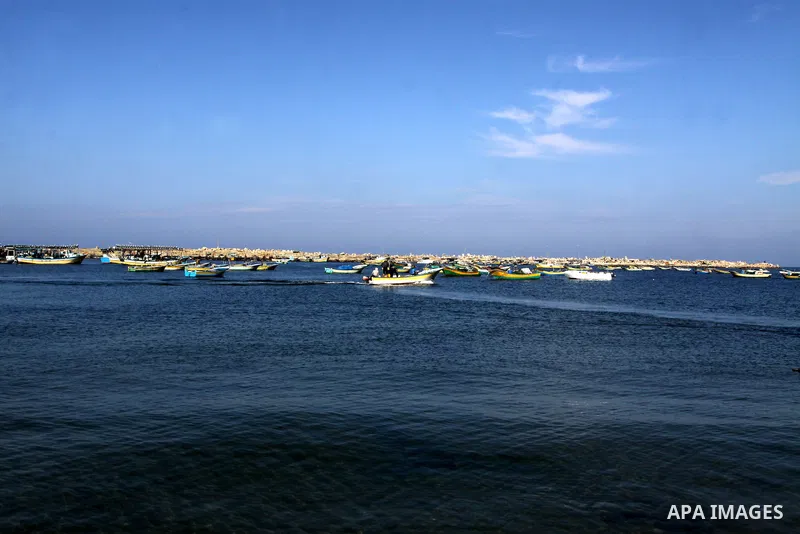 Palestinian fishermen prepare their boats in the port of Gaza on the Mediterranean coast, on Nov. 26, 2012, as a fragile truce between Israel and militant groups in Gaza enters its third day. Israel slammed Palestinian p...