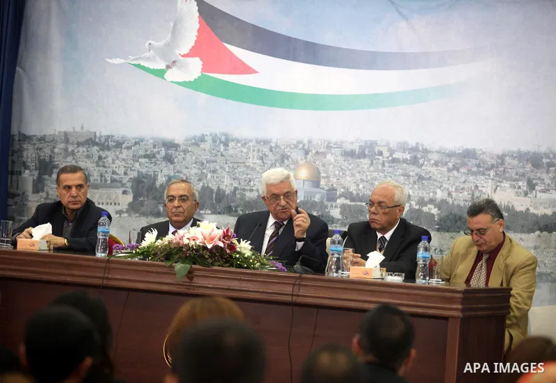 Palestinian President Mahmoud Abbas speaks during a meeting with members of the media in the West Bank city of Ramallah December 5, 2012. Israel moved forward on Wednesday with plans to build some 3,000 settler homes in...