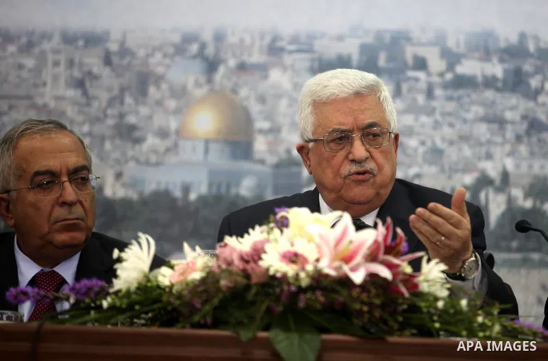 Palestinian President Mahmoud Abbas speaks during a meeting with members of the media in the West Bank city of Ramallah December 5, 2012. Israel moved forward on Wednesday with plans to build some 3,000 settler homes in...