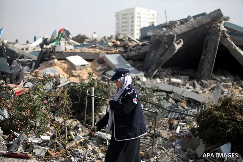 Members of the Palestinian police in Gaza participate in a ceremony honoring the killed and wounded of the Palestinian police in Gaza City, on Dec. 11, 2012. Photo by Majdi Fathi