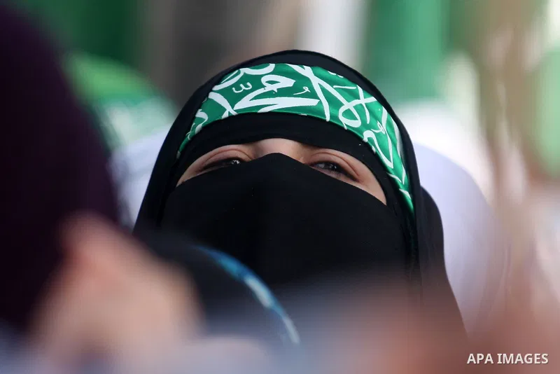 Palestinian supporters of Hamas attend a rally marking the 25th anniversary of the Islamist movement's foundation in the West bank city of Ramallah, 14 December 2012. Hamas held its first rally in the West Bank on 13 Dec...