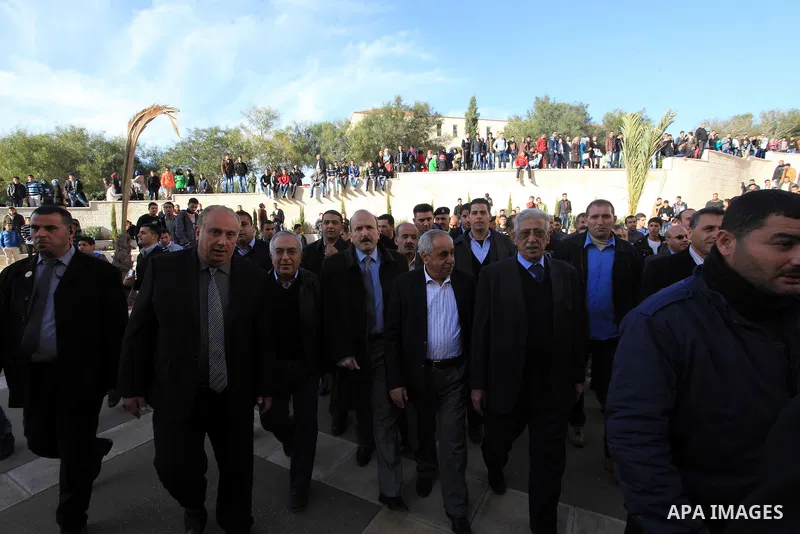 Palestinian Prime Minister Salam Fayyad, during the opening of the largest College of Administrative and Financial Sciences in Palestine in the Arab American University in the West Bank, on December 23, 2012. Photo by Mu...