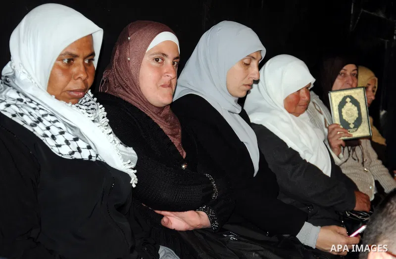 Palestinian National and Islamic leaders in Jerusalem attend a press conference to discuss the visit of U.S. President Barack Obama to Jerusalem next month, in Jerusalem on February 24, 2013. Photo by Mahfouz Abu Turk