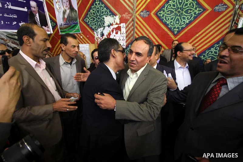 Egyptian journalists participate in the voting during the Journalists Syndicate elections in Cairo on march 01, 2013. Journalists Syndicate elections will determine the new head of a syndicate that has arguably the stron...