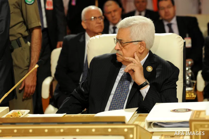Palestinian President Mahmoud Abbas (Abu Mazen) attends the opening of the Arab League summit in the Qatari capital Doha on March 26, 2013. The Arab League kicked off a two-day summit in Doha where opponents of President...