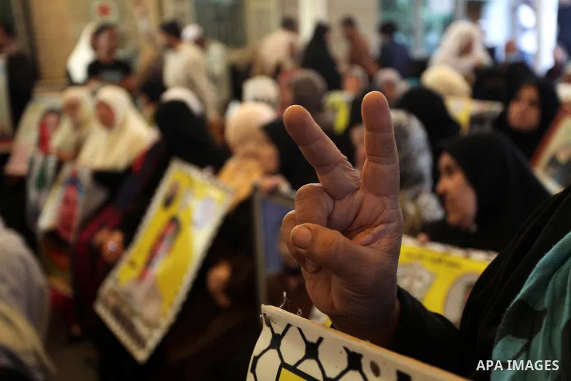 Palestinian women take part in a protest demanding the release of all Palestinian prisoners held in Israeli jails,in front of the Red Cross office in Gaza City October 28, 2013. Israel is to release 26 Palestinian prison...