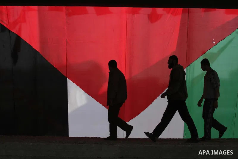 Palestinians take part in a rally in Gaza City on December 7, 2013, marking the 46th anniversary of the founding of the Popular Front for the Liberation of Palestine (PFLP), a Palestinian Marxist revolutionary organizati...