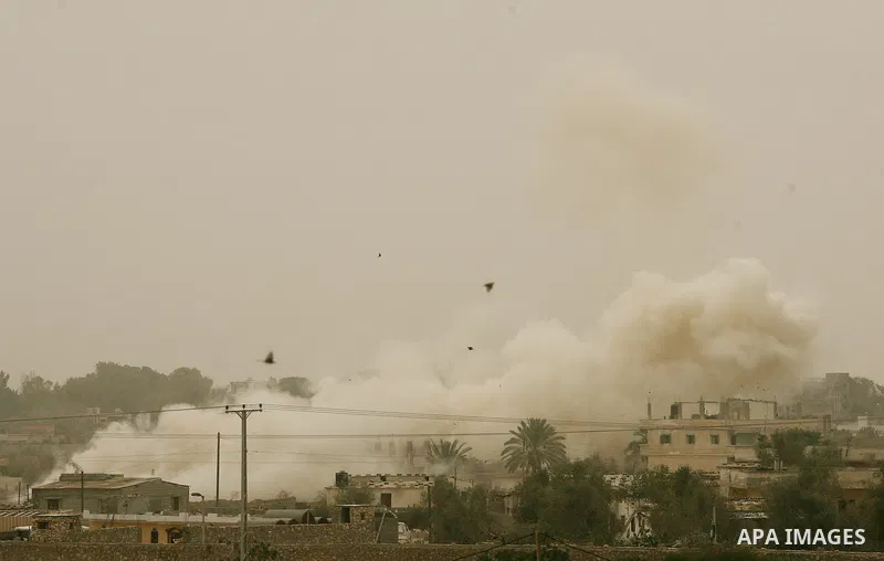 Smoke rises after an explosion during a military operation by Egyptian security forces in the Egyptian city of Rafah, near the border with southern Gaza Strip January 26, 2014. Egyptian security forces have stepped up a...