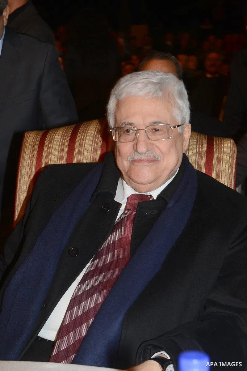 Palestinian Authority President Mahmud Abbas attends a mass wedding ceremony in the West bank city of Jericho on January 28, 2014. Nearly 300 Palestinians were married in the West Bank and the Gaza Strip Tuesday in a mas...