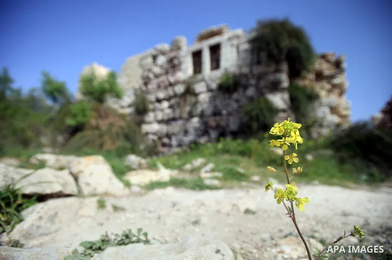 The remains of destroyed houses are seen in the village of Suba west of Jerusalem, March 05, 2014. Suba was a Palestinian Arab village west of Jerusalem that was mostly destroyed with the exception few deserted and parti...