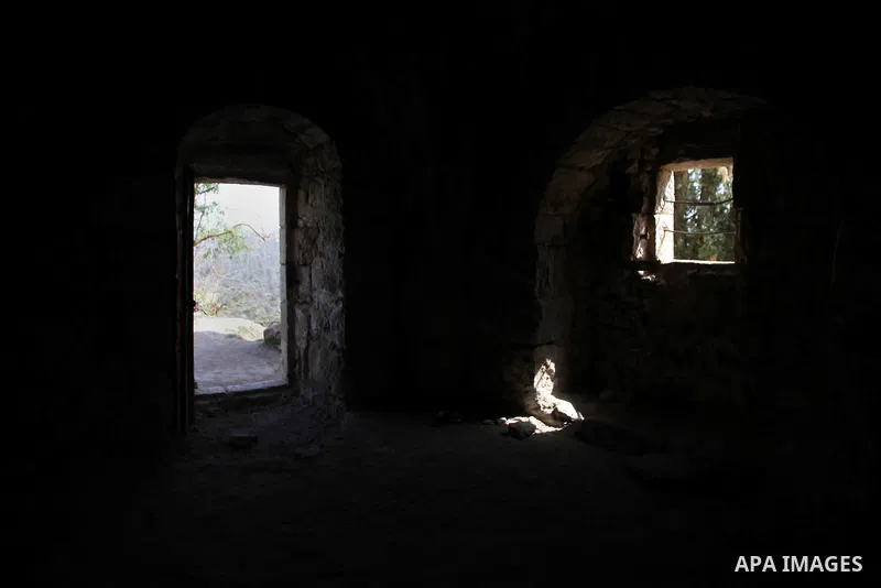 The remains of destroyed houses are seen in the village of Suba west of Jerusalem, March 05, 2014. Suba was a Palestinian Arab village west of Jerusalem that was mostly destroyed with the exception few deserted and parti...