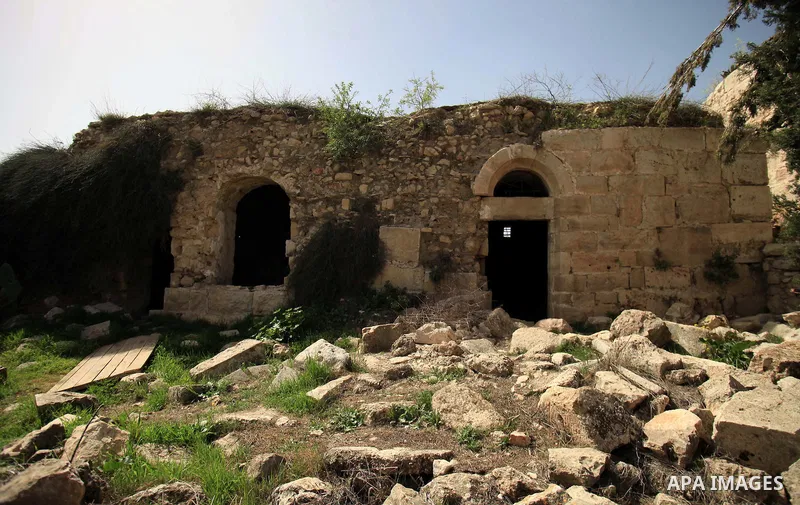 The remains of destroyed houses are seen in the village of Suba west of Jerusalem, March 05, 2014. Suba was a Palestinian Arab village west of Jerusalem that was mostly destroyed with the exception few deserted and parti...