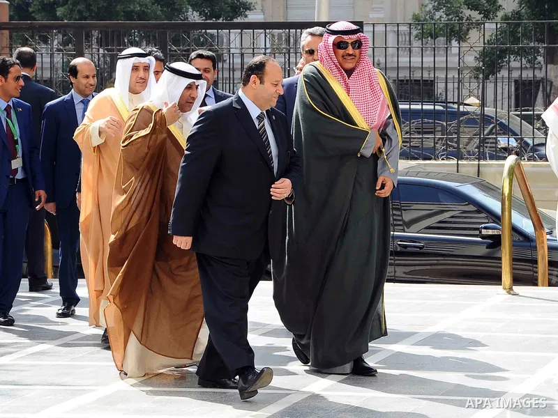 Arab Foreign Ministers attend a meeting in the Egyptian capital Cairo on March 9, 2014, to prepare the annual summit of heads of state. The summit will take place on March 25-26, amid tensions after a decision by Saudi A...