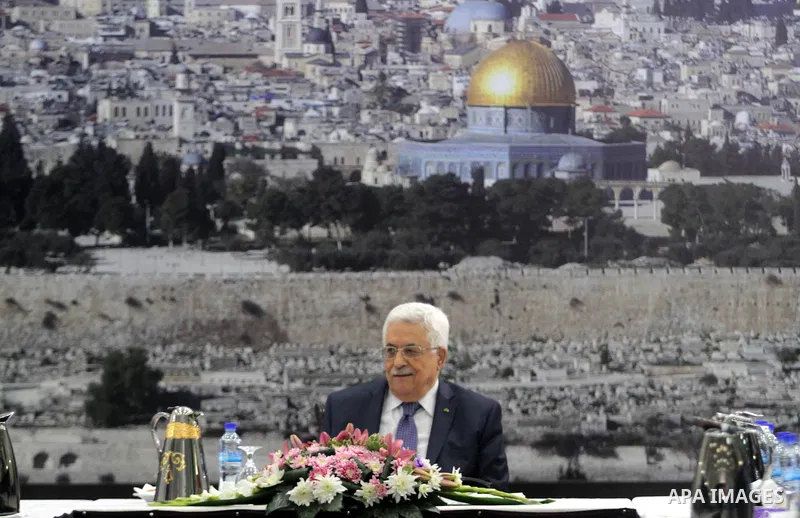 Palestinian President Mahmoud Abbas attends a meeting of the Palestinian leadership in the West Bank city of Ramallah March 31, 2014. U.S. Secretary of State John Kerry broke from his travel schedule for the second time...