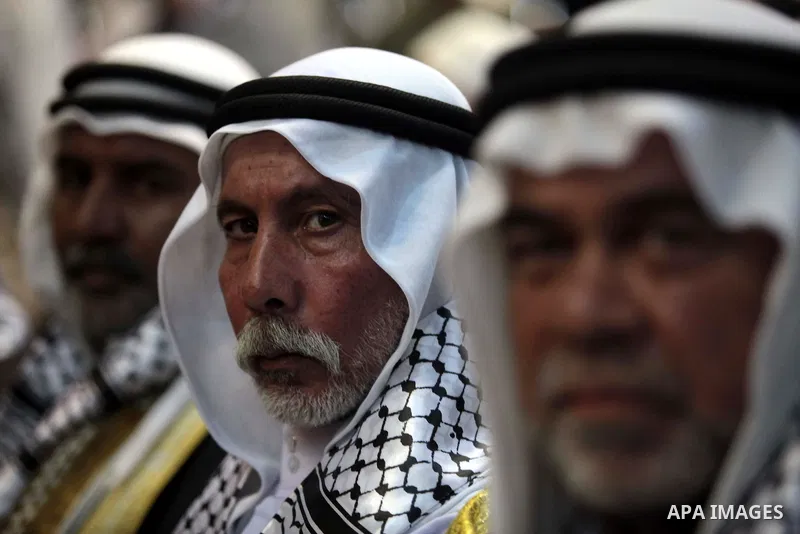 Palestinians attend the eighth National conference to maintain the Palestinian rights and constants, in Gaza City on May, 20, 2014. Photo by Ashraf Amra