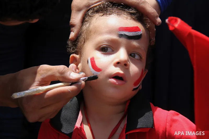 Egyptian supporters of Abdel Fattah al-Sisi celebrate at Tahrir square in Cairo May 29, 2014. Initial poll count on Wednesday showed that Egypt's former military chief Abdel Fattah al-Sisi would get a landslide victory i...