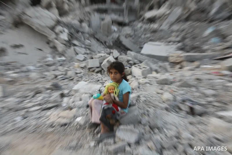 Palestinians return to their houses in Beit Hanoun after a ceasefire was declared, in northern Gaza strip on August 28, 2014. Israel and Palestinians both boasted of victory in the Gaza war but analysts say Hamas receive...