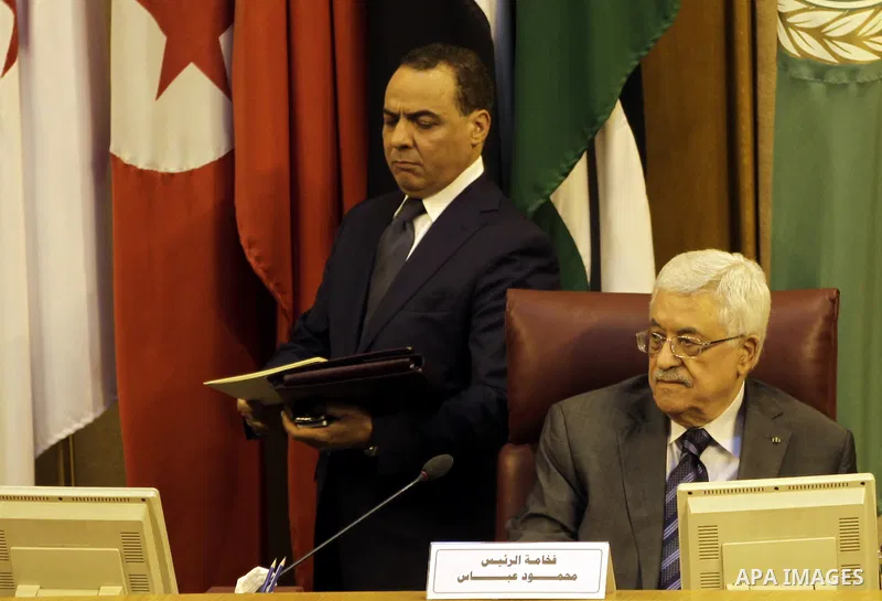 Palestinian President Mahmoud Abbas attends the 142nd Arab League Foreign Ministers' meeting at the League's headquarters in Cairo, Egypt, 07 September 2014. According to media sources among other topic the ministers wil...