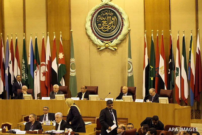 Saeb Erakat, top Palestinian negotiator, and Palestinian President Mahmoud Abbas attend the 142nd Arab League Foreign Ministers' meeting at the League's headquarters in Cairo, Egypt, 07 September 2014. According to media...