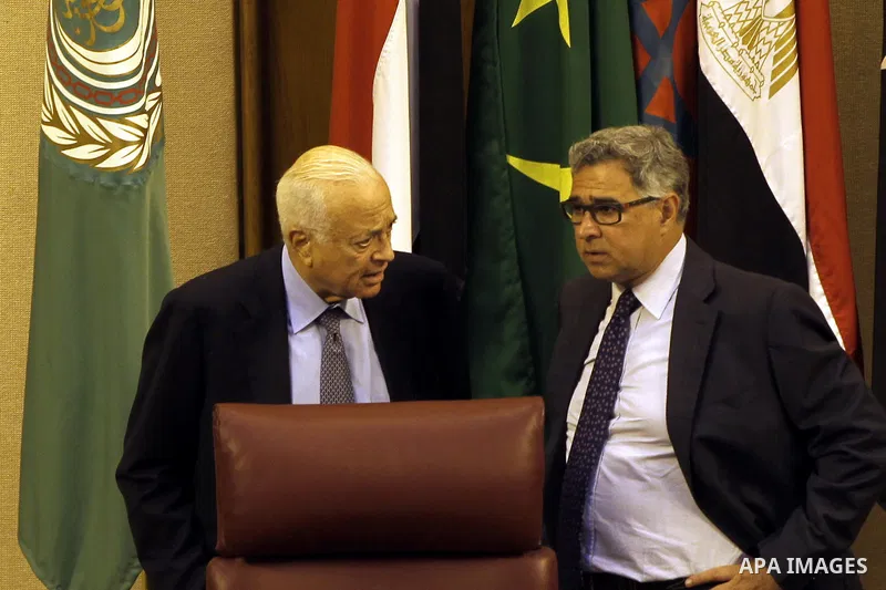 Arab League Secretary-General Nabil Elaraby attends the 142nd Arab League Foreign Ministers' meeting at the League's headquarters in Cairo, Egypt, 07 September 2014. According to media sources among other topic the minis...