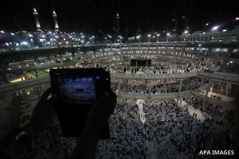 Muslim pilgrims move around the Kaaba inside the Grand Mosque during the annual Hajj in Mecca, Saudi Arabia, Sept. 23, 2014. About 160 countries converge annually on the Islamic cities of Mecca and Medina in western Saud...