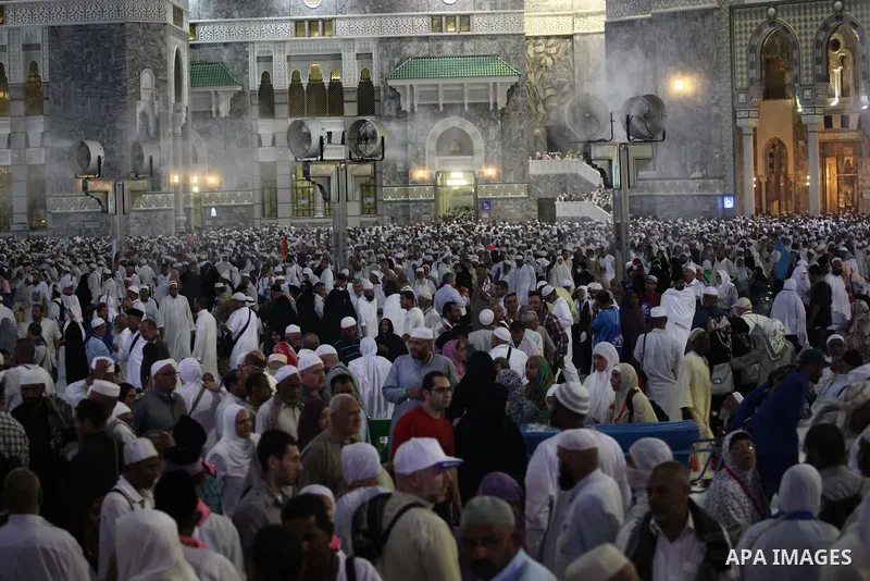 Muslim pilgrims move around the Kaaba inside the Grand Mosque during the annual Hajj in Mecca, Saudi Arabia, Sept. 23, 2014. About 160 countries converge annually on the Islamic cities of Mecca and Medina in western Saud...