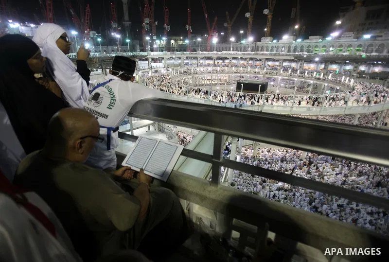 Muslim pilgrims move around the Kaaba inside the Grand Mosque during the annual Hajj in Mecca, Saudi Arabia, Sept. 23, 2014. About 160 countries converge annually on the Islamic cities of Mecca and Medina in western Saud...