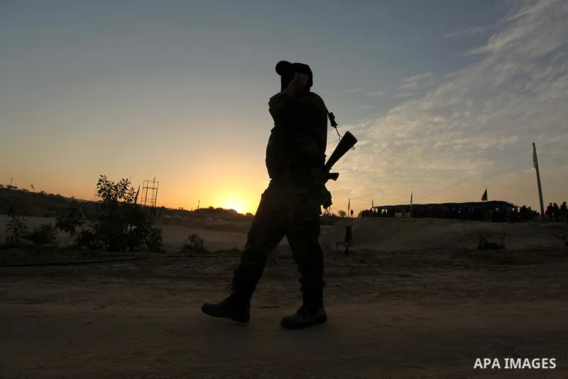 A Palestinian militant from the al-Quds brigade, the armed wing of Islamic Jihad movement, takes part in a training exercise, in Nuseirat, in the center of Gaza Strip, December 11, 2014. Hamas says a senior U.N. envoy he...