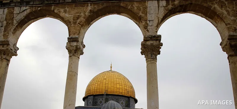 The Dome of the Rock is seen at the al-Aqsa mosque compound, in Jerusalem's old city, February 24, 2015. Photo by Muammar Awad