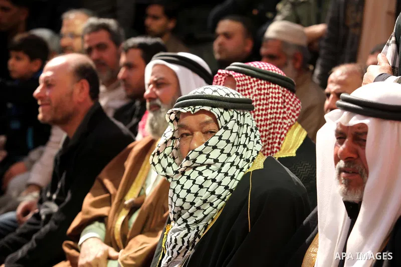 Supporters of Islamic Jihad movement take part in a rally in support of Palestinian prisoners in Israeli jails, in Gaza city on February 27, 2015. Israel has enforced severe measures against the Palestinian Islamic Jihad...