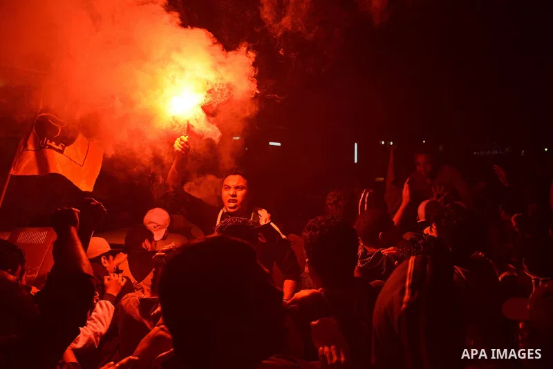Egyptian students who support ousted President Mohamed Morsi and the Muslim Brotherhood take part in a demonstration in El-Sharabia in Cairo on March 28, 2015. Photo by Amr Sayed