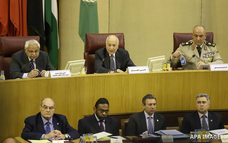 Egypt's Chief of Staff Mahmoud Hegazy attends the Arab defence ministers meeting in Cairo at the Arab League headquarters, April 22, 2015. The talks are expected to focus on the war in Yemen, Iran Äôs growing influence i...