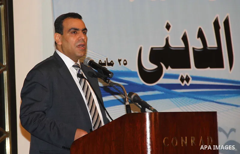Religious scholars attend a conference held by the Awqaf (Religious Affairs) Ministry headquarters in Cairo, May 25, 2015, to discuss the renewal of religious discourse, a proposal by President Abdel Fattah al-Sisi in ho...