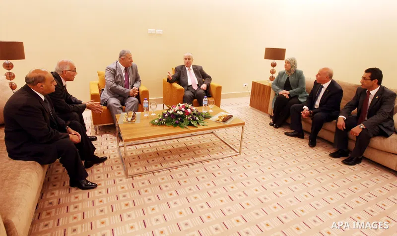 Palestinian Prime Minister attends the sixth Judicial Conference, in the West Bank city of Ramallah on June 4, 2015. Photo by Prime Minister Office
