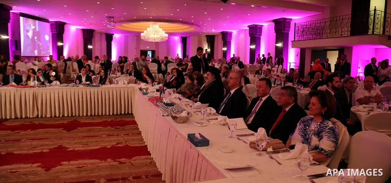 Palestinian Prime Minister Rami Hamdallah attends his honor ceremony in Amman on June 06, 2015. Photo by Prime Minister Office