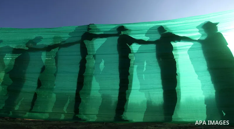 Palestinian youths demonstrate their skills during a military-style camp organized by the Hamas movement in Gaza City on July 28, 2015. Hamas's armed wing organized "Liberation Youths Camps" for young Palestinians aged b...
