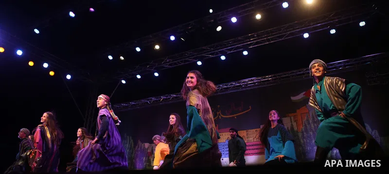 Palestinian from the Oof band perform during the Birzeit Nights Festival at Birzeit University in the West Bank city of Ramallah on July 28, 2015. Photo by Shadi Hatem