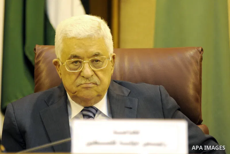 Palestinian President Mahmoud Abbas attends Arab League foreign ministers meeting in the Egyptian capital Cairo on August 5, 2015. Fifteen Arab League foreign ministers meet in Cairo to discuss clashes involving Israeli...