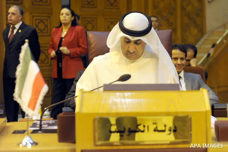Arab foreign ministers attend a meeting at the arab league in the Egyptian capital Cairo on August 5, 2015. Fifteen Arab League foreign ministers meet in Cairo to discuss clashes involving Israeli police at the Al-Aqsa m...