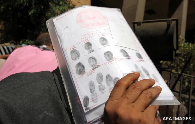 Egyptians wait in line to submit nomination paperwork for potential candidates in parliamentary elections, at a courthouse in Cairo, Sept. 1, 2015. Egypt on Sunday announced that long-awaited parliamentary elections will...