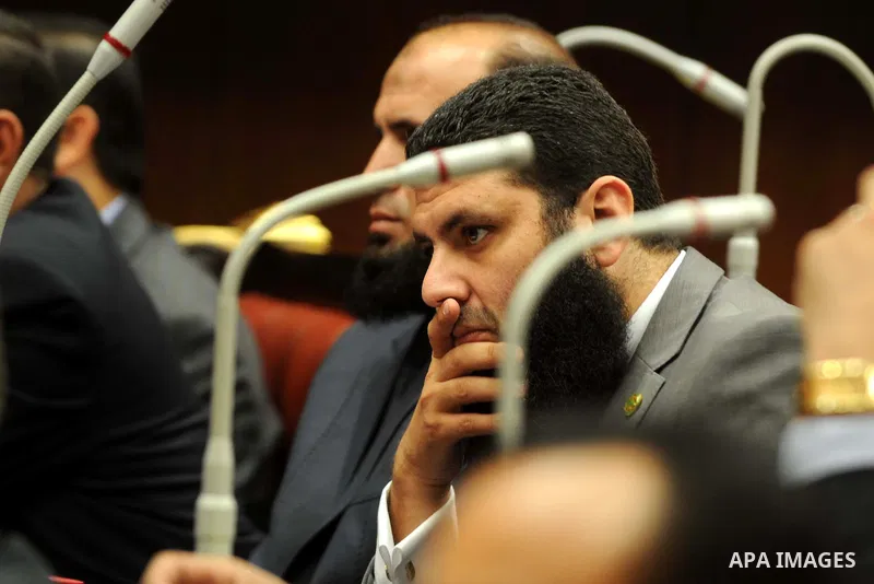 Newly members of the Egyptian Representatives council attend their first meeting in Cairo on November 17, 2015. Photo by Stringer