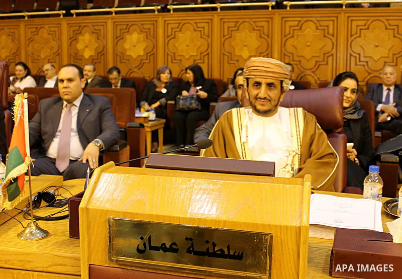 Arab environment ministers attend a meeting at the Arab League headquarter, in Cairo on November 19, 2015. The 27th session of the Council of Arab Environment Ministers kicked off here on Thursday, focusing on vistas for...