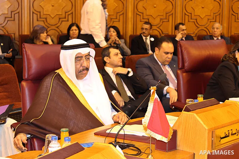 Arab environment ministers attend a meeting at the Arab League headquarter, in Cairo on November 19, 2015. The 27th session of the Council of Arab Environment Ministers kicked off here on Thursday, focusing on vistas for...