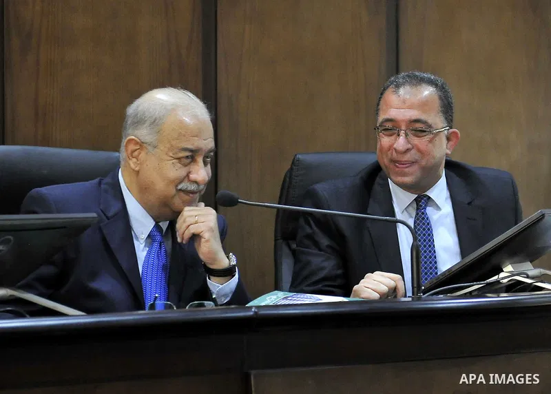 Egyptian Prime Minister, Ismail Sharif, visits the Ministry of Planning, in Cairo, Egypt, o January 16, 2016. Photo by Stringer