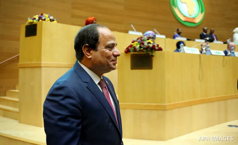 Egypt's President Abdel Fattah al-Sisi attends the opening ceremony of the 26th Ordinary Session of the Assembly of the African Union (AU) at the AU headquarters in Ethiopia's capital Addis Ababa, January 30, 2016. Photo...