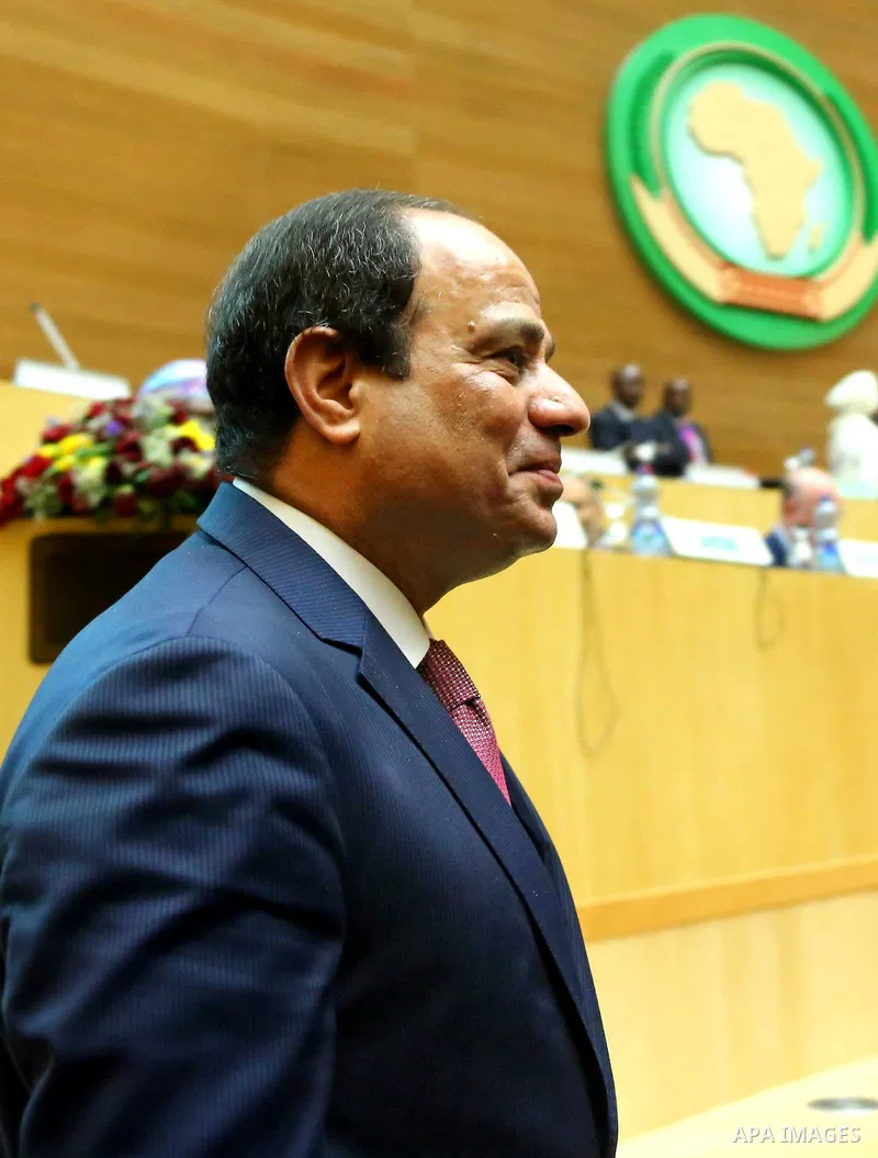 Egypt's President Abdel Fattah al-Sisi attends the opening ceremony of the 26th Ordinary Session of the Assembly of the African Union (AU) at the AU headquarters in Ethiopia's capital Addis Ababa, January 30, 2016. Photo...