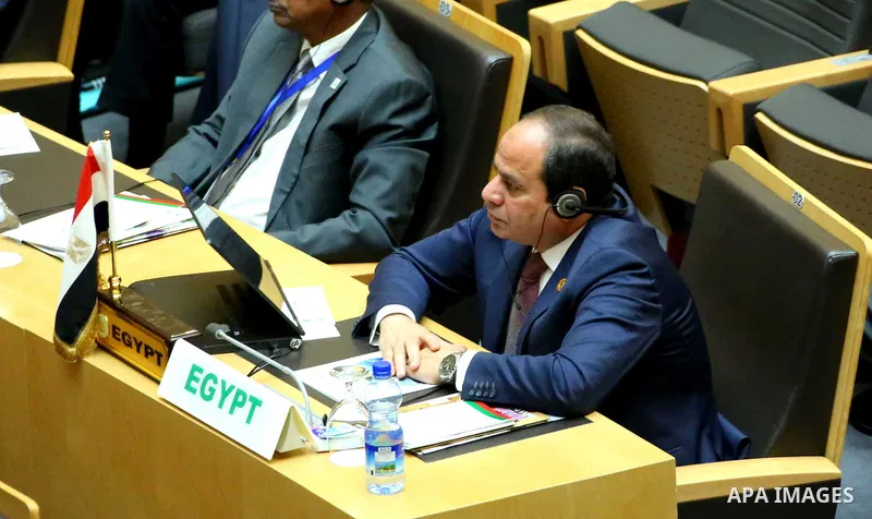Egypt's President Abdel Fattah al-Sisi attends the opening ceremony of the 26th Ordinary Session of the Assembly of the African Union (AU) at the AU headquarters in Ethiopia's capital Addis Ababa, January 30, 2016. Photo...