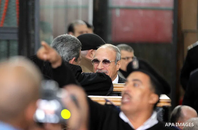 Egyptian former interior minister Habib al-Adly attends his trial on the charges of corruption, in Cairo, Egypt on February 7, 2016. Habib al-Adly served as interior minister of Egypt from 1997 to 2011, he was the longes...