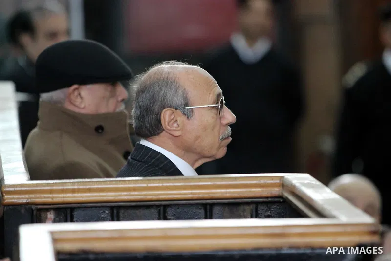 Egyptian former interior minister Habib al-Adly attends his trial on the charges of corruption, in Cairo, Egypt on February 7, 2016. Habib al-Adly served as interior minister of Egypt from 1997 to 2011, he was the longes...