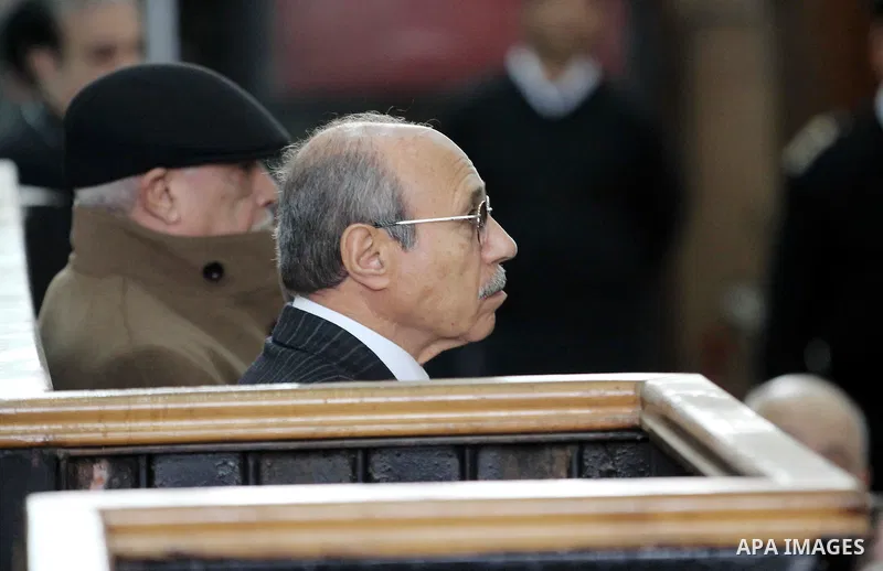 Egyptian former interior minister Habib al-Adly attends his trial on the charges of corruption, in Cairo, Egypt on February 7, 2016. Habib al-Adly served as interior minister of Egypt from 1997 to 2011, he was the longes...